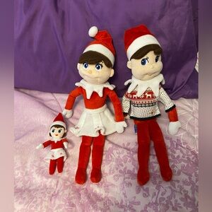 Elf on the shelf stuffed animal plush bundle